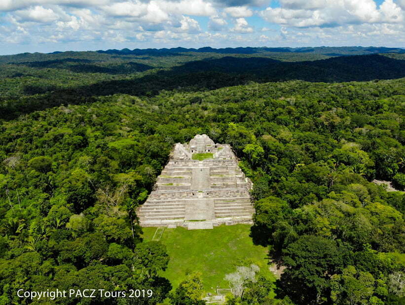 belize remote mayan ruin caracol