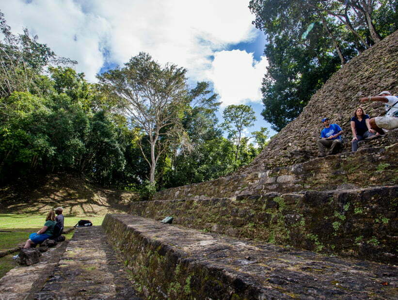 group chat on temple of caracol