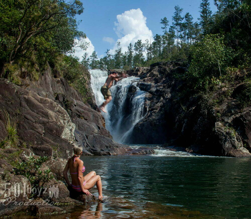 Big rock Falls