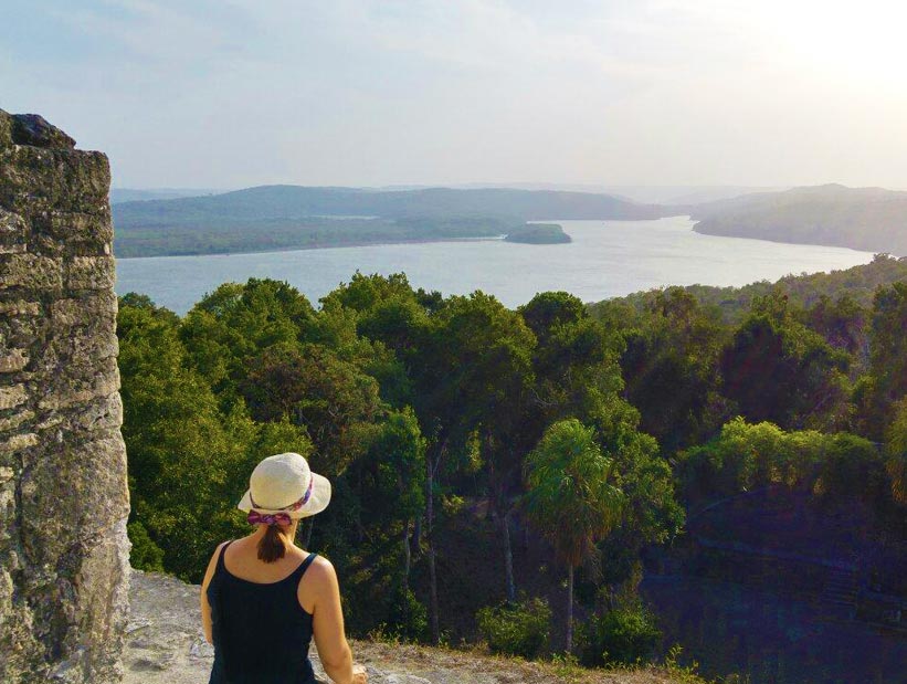 Yaxha national park view